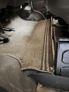 Fussablage im Führerhaus