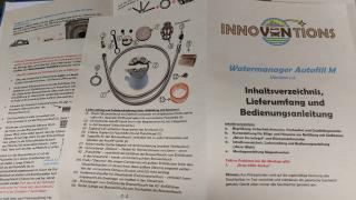 Bedienungsanleitungen zum Watermanager Autofill M