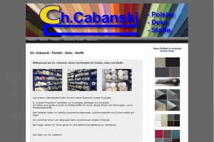 Cabanski Polster Deko Stoffe 2016 12 04